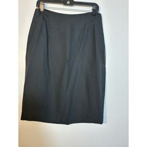 vintage Victor Victoria Wool Blend Skirt Sz 14 Made In Italy Office Career‎